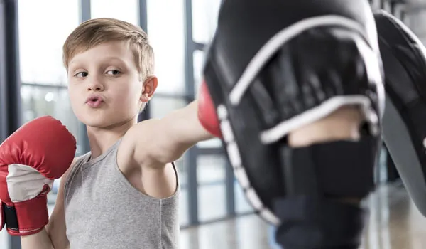 Kids boxing